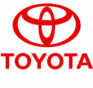 Toyota logo.